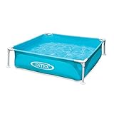 Intex Piscina Desmontable Cuadrada Tubular Infantil,...