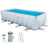 Intex Piscina Desmontable Rectangular Chevron Prism...