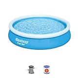 BESTWAY Piscina Fast Set Redonda con Depuradora Ø 366...