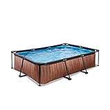 EXIT Toys Piscina de Madera, 300 x 200 x 65 cm,...