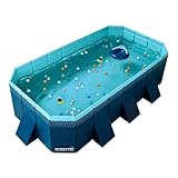 INDUSTEX - Piscina Plegable Foldable Pool, Piscina para...