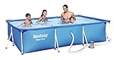 BESTWAY 8321265 Piscina Rectangular con Depuradora...