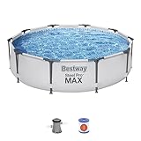 BESTWAY 56408 - Piscina Desmontable Tubular Steel Pro...