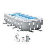 INTEX 55211 - Piscina elevada Rectangular Prism Frame...