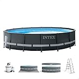 Intex Piscina elevada redonda Ultra XTR Frame 488x122...