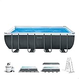 INTEX 55220 - Piscina Desmontable Rectangular Ultra XTR...