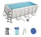 BESTWAY - Piscina Desmontable Tubular Power Steel...