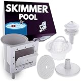 Amapool Set de skimmer de montaje I Pool Skimmer Set I...