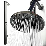 UMBRELLA® Ducha Solar de Jardín 35L [Incl.Cabezal de...