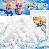 JEDWKFA 1400g Bolas Filtro Piscina, Bolas Depuradora...
