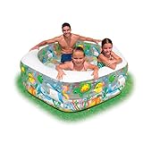 Intex Piscina hinchable, Diseño marino multicolor,...